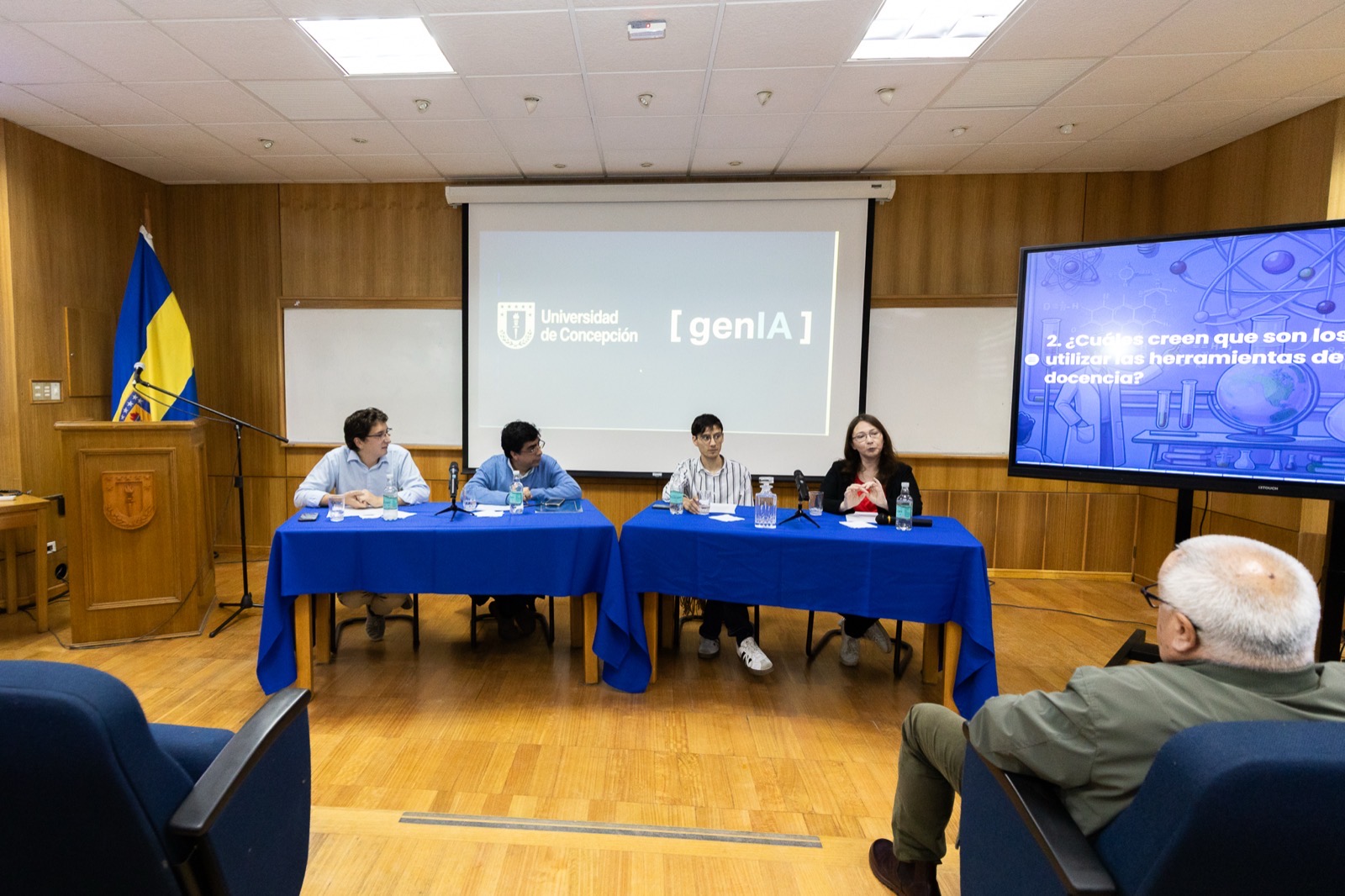 Panel on AI in academia, [genIA] UdeC